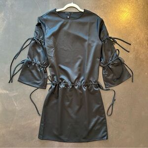 Izzue collection- size 36, avant garde, goth, tie dress, Hong Kong